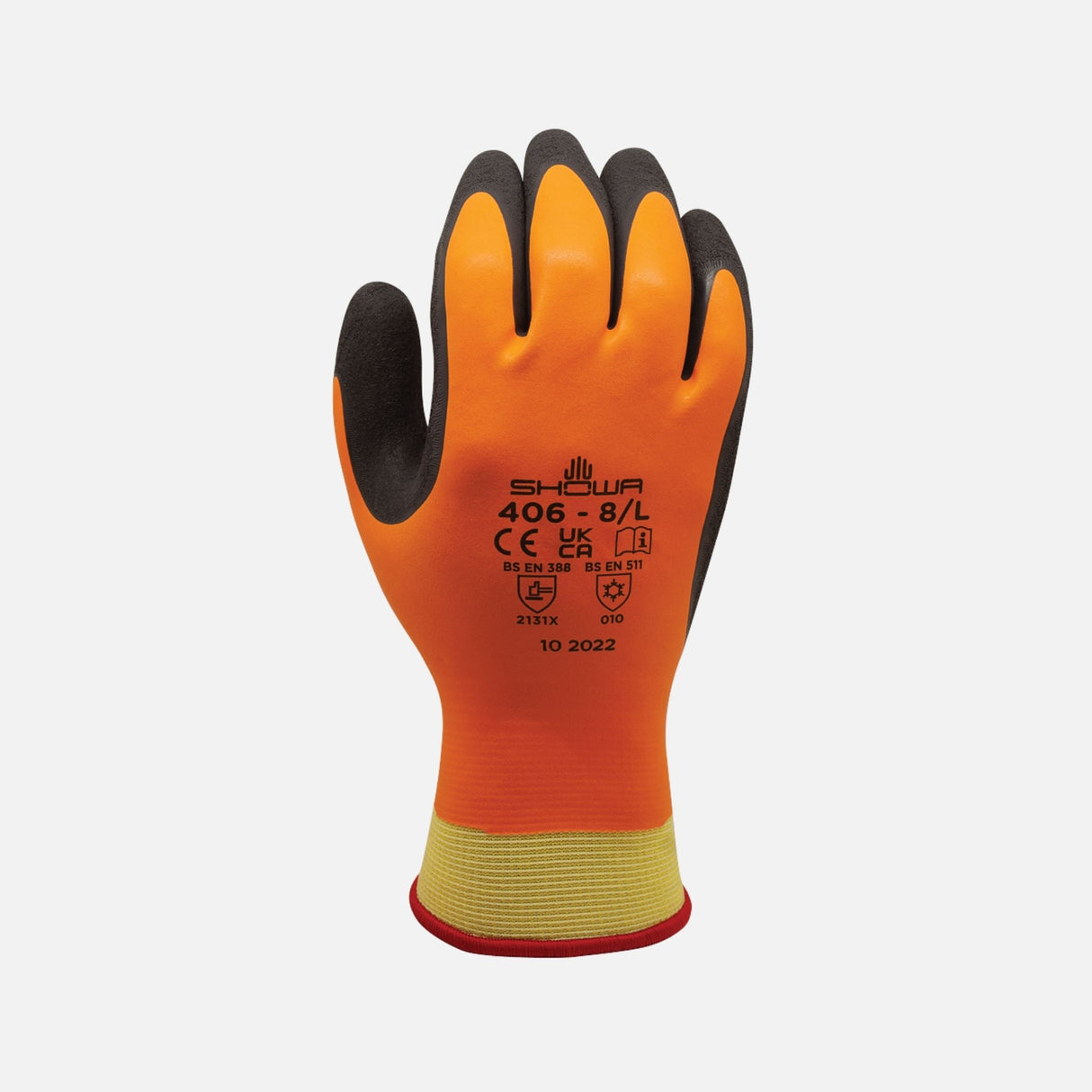 Gants isolés imperméables – Prise rugueuse et haute visibilité | Atlas