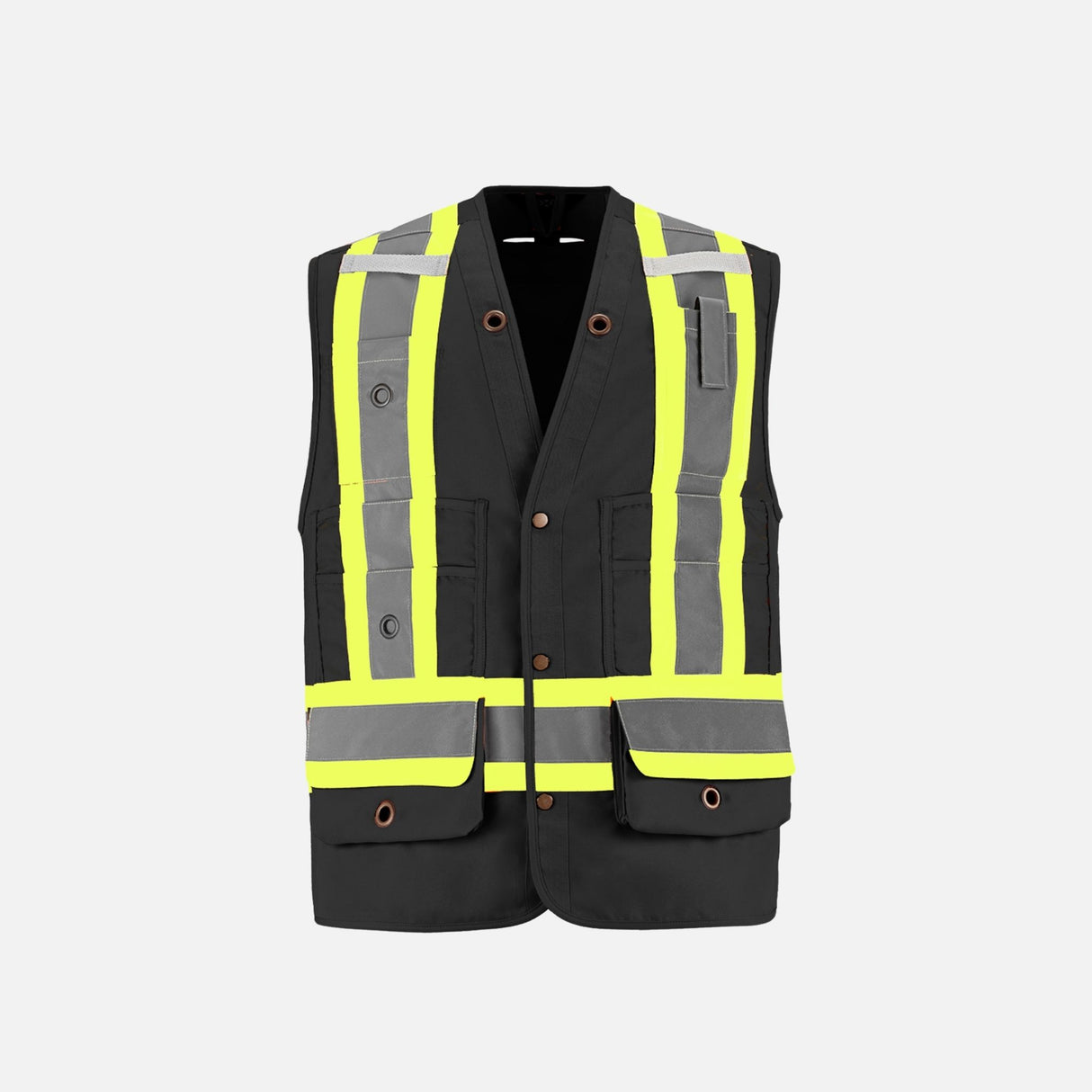 Gilet-sans-manche-HV-Geometre-CSW-L01190-noir-devant