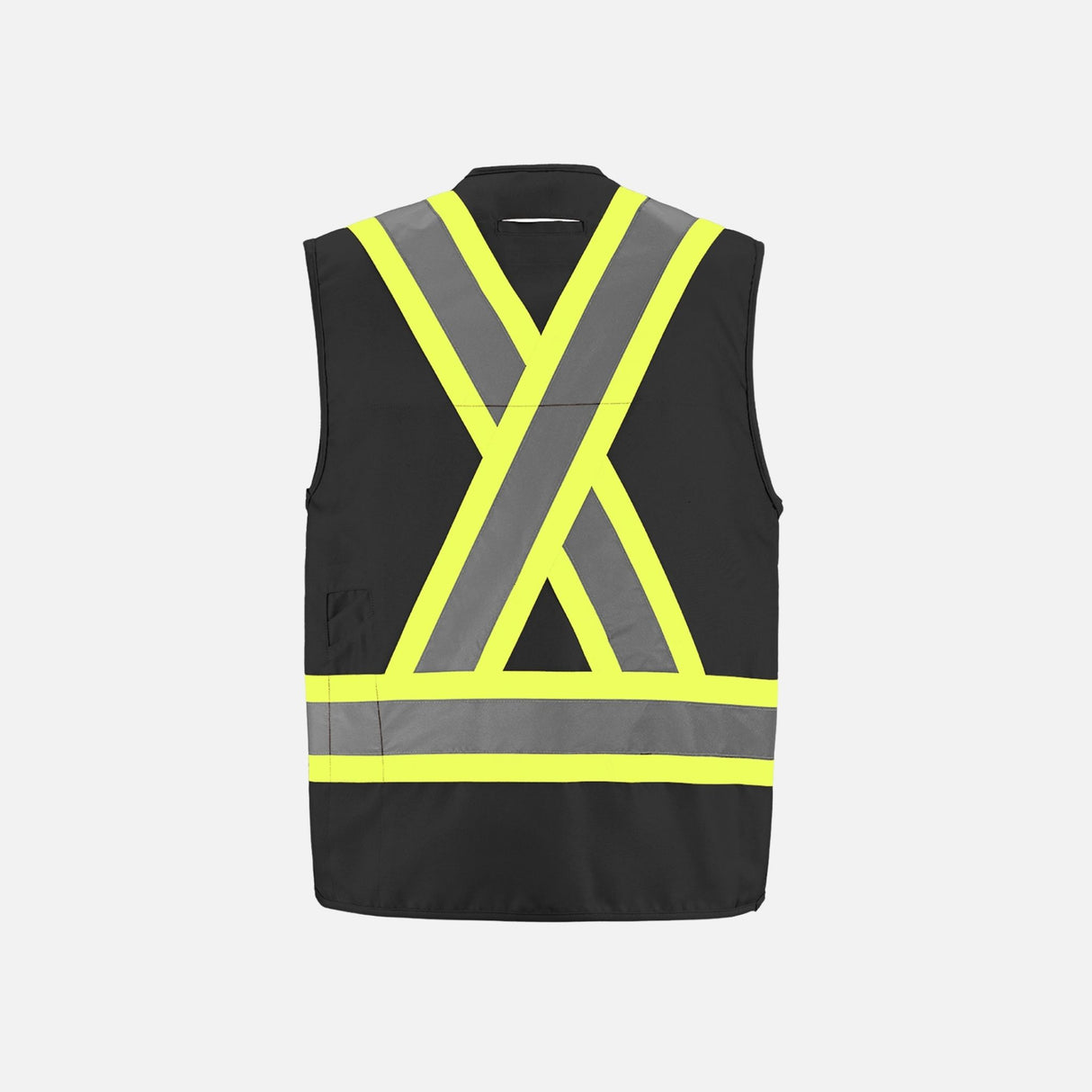 Gilet-sans-manche-HV-Geometre-CSW-L01190-noir-derrière