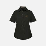 HUOT-chemise-manches-courtes-Harriton-M500SW-noir-devant