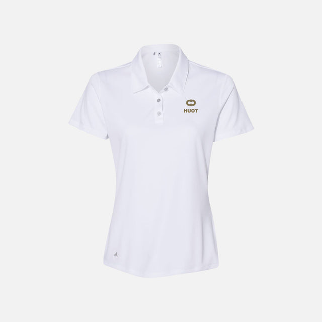 HUOT-polo-manches-courtes-Adidas-A231-blanc-devant