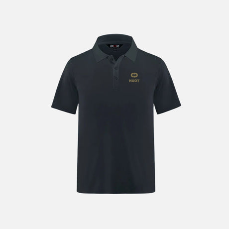 HUOT-polo-manches-courtes-CSW-S05785-noir-devant