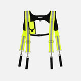 Harnais de protection multifonctions Camro SF3536BM jaune, visibilité haute visibilité et confort pour accessoires de protection individuelle