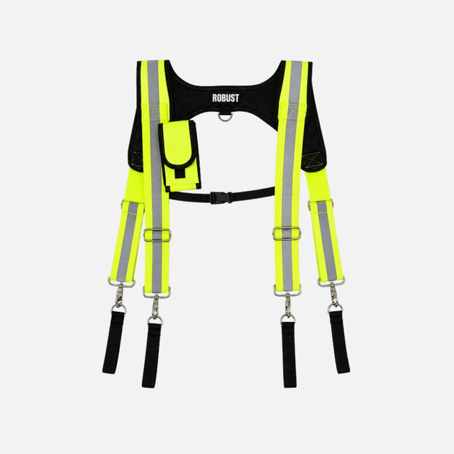 Harnais de protection multifonctions Camro SF3536BM jaune, visibilité haute visibilité et confort pour accessoires de protection individuelle