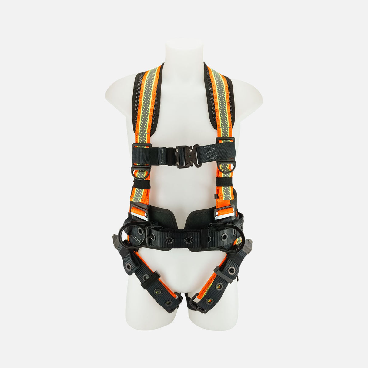 Harnais de soutien haute visibilité Primeline Tools Paladin, avec confort et maintien, pour la sécurité en accessoires de protection individuelle.