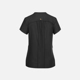 Haut-uniforme-femme-infinity-IN706-noir-derrière