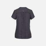 Haut-uniforme-femme-infinity-IN706-pewter-derrière