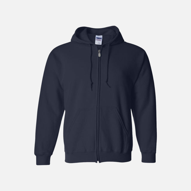 Hoodie-zippee-GILDAN-S_S-18600-marine-devant