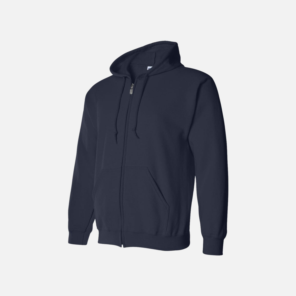 Hoodie-zippee-GILDAN-S_S-18600-marine-côté