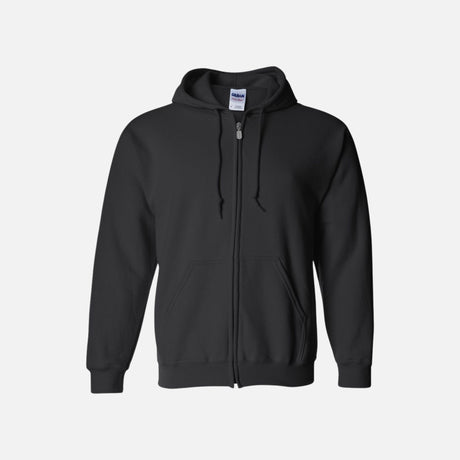 Hoodie-zippee-GILDAN-S_S-18600-noir-devant