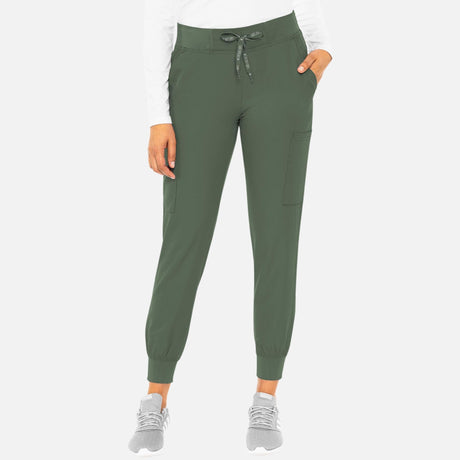 Pantalon jogger Insight – Taille élastique, tissu extensible, 6 poches