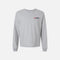 T-shirt manches longues Bella + Canvas gris athlétique, vêtement à manches longues pour homme ou femme, style décontracté.