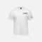 T-shirt en coton peigné Ring Spun blanc de Canada Sportswear avec logo Parkour, vêtement pour hommes.