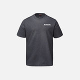 T-shirt en coton peigné Ring Spun Canada Sportswear, style Parkour, couleur charbon, porté sur mannequin.