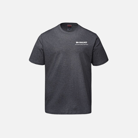 T-shirt en coton peigné Ring Spun Canada Sportswear, style Parkour, couleur charbon, porté sur mannequin.
