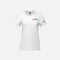 T-shirt en coton peigné blanc pour femme de la marque Canada Sportswear, manches courtes, style décontracté.