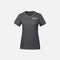 T-shirt en coton peigné Ring Spun pour femme, manches courtes, couleur charbon, de la marque Canada Sportswear.