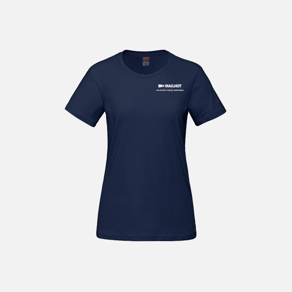 T-shirt en coton peigné pour femme de Canada Sportswear, manches courtes, couleur marine, vêtement casual de marque Parkour.
