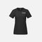 T-shirt en coton peigné Ring Spun pour femme de Canada Sportswear, manches courtes, couleur noire, tissu doux et confortable.