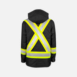 Manteau-a-bande-Terra-116504BK-noir-derrière