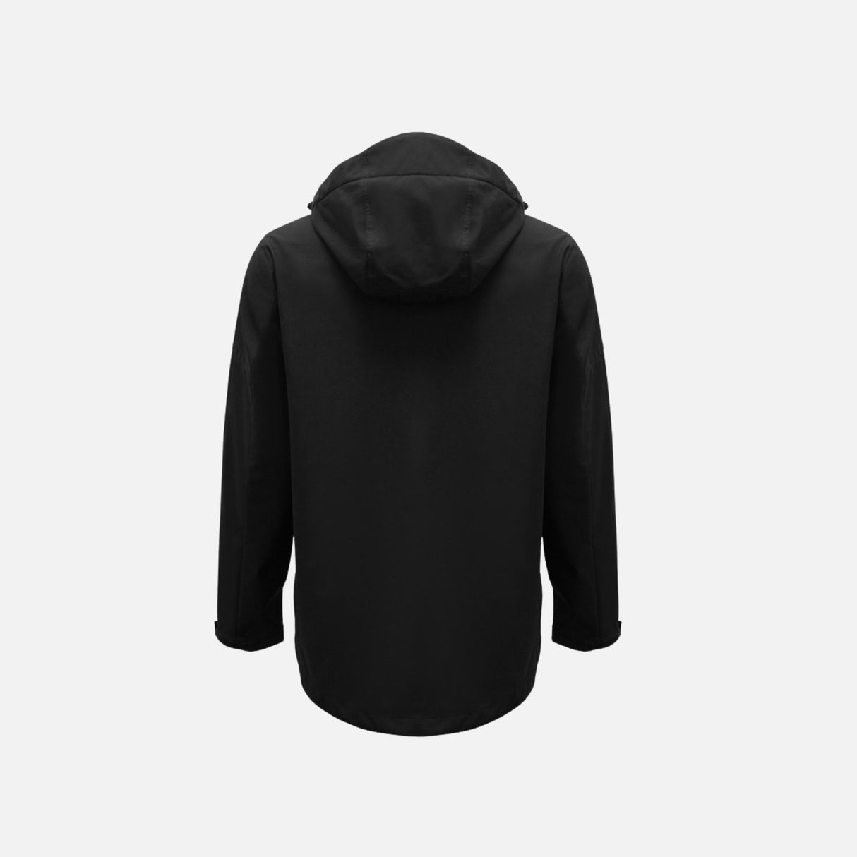 Manteau coquille pour homme de la marque Biz, modèle J502M, en noir, veste légère et résistante pour l'extérieur.