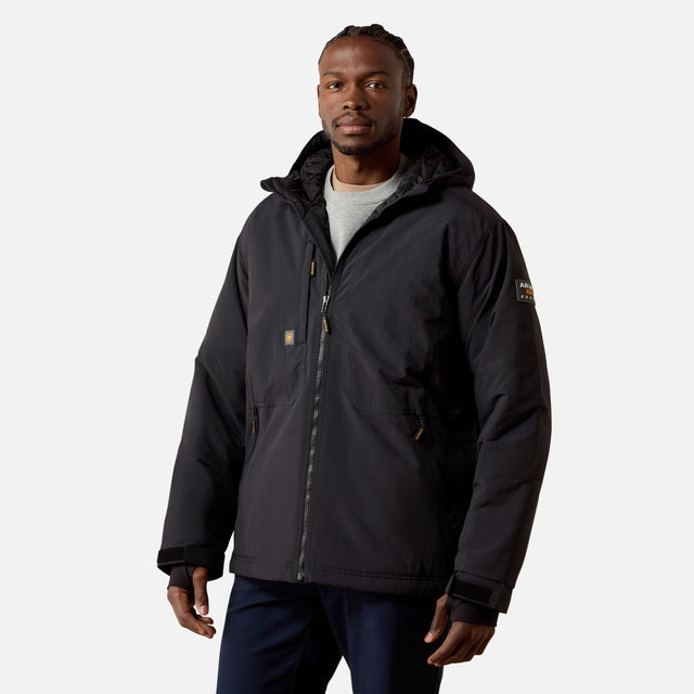 Manteau-corduroy-homme-Ariat-10052119-noir-devant