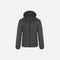 Manteau pour femme Canada Sportswear Glacial en noir avec isolation chaude et capuchon amovible, vêtement d'hiver élégant.