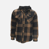 Manteau-flanelle-travail-Task-TK1687-rouge-devant