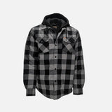 Manteau-flanelle-travail-Task-TK1687-rouge-devant