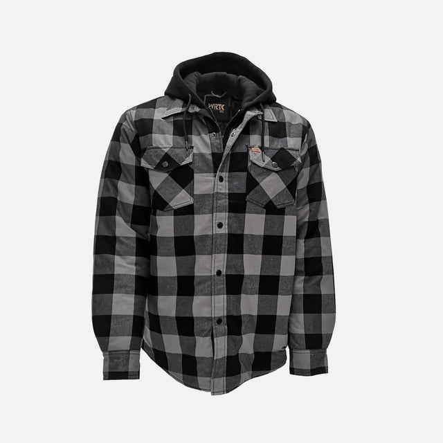 Manteau-flanelle-travail-Task-TK1687-rouge-devant