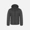 Manteau pour homme Canada Sportswear Glacial avec isolation chaude et capuchon amovible, noir, vêtement d'hiver.