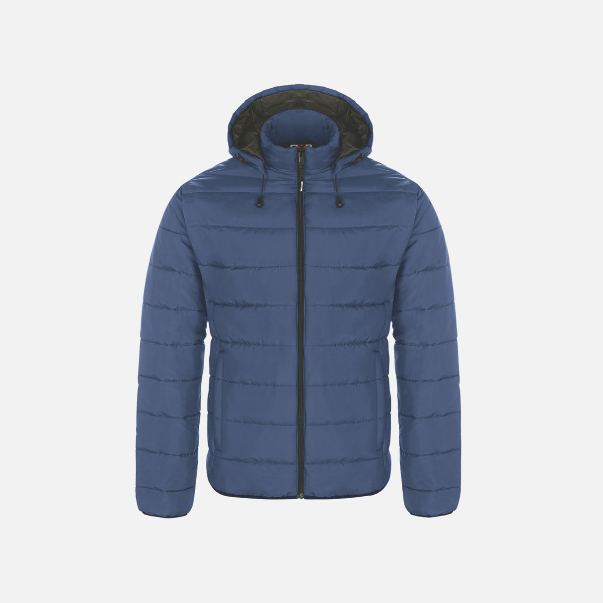 Manteau pour homme Canada Sportswear Glacial, chaud avec capuchon amovible, en tissu marine, veste d'hiver isolante.