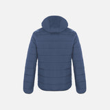 Manteau pour homme Canada Sportswear Glacial, isolation chaude, capuchon amovible, veste marine pour l'hiver.