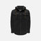 Manteau de travail WRTK pour homme avec doublure Sherpa et protection durable, en noir, vêtements-manteaux robustes.