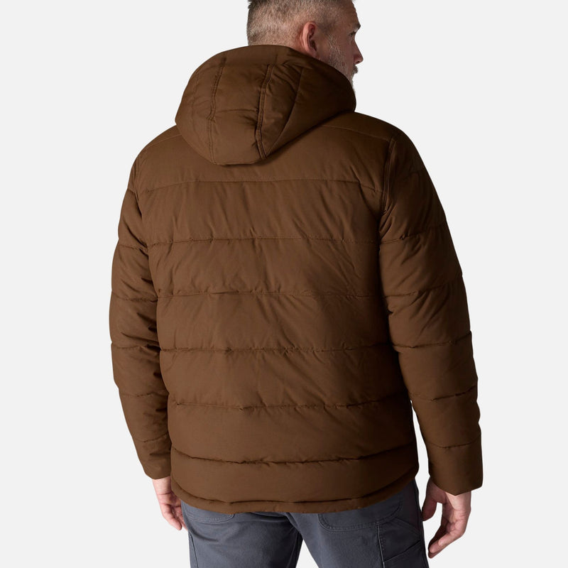 Manteau isolé Carhartt de protection hivernale intensive, brun, vêtements-manteaux pour le froid.