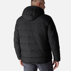 Manteau isolant noir Carhartt pour homme, vêtement d'hiver chaud et épais, protection contre le froid intense