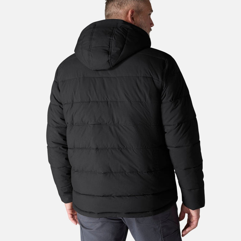Manteau isolant noir Carhartt pour homme, vêtement d'hiver chaud et épais, protection contre le froid intense