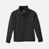 Manteau coquille pour homme Canada Sportswear Navigator en softshell noir, vêtement d'extérieur léger et résistant.