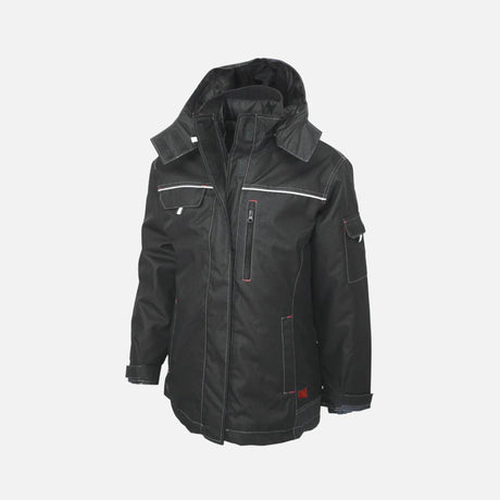 Manteaux-3-en-1-ToughDuck-WJ28-noir-devant