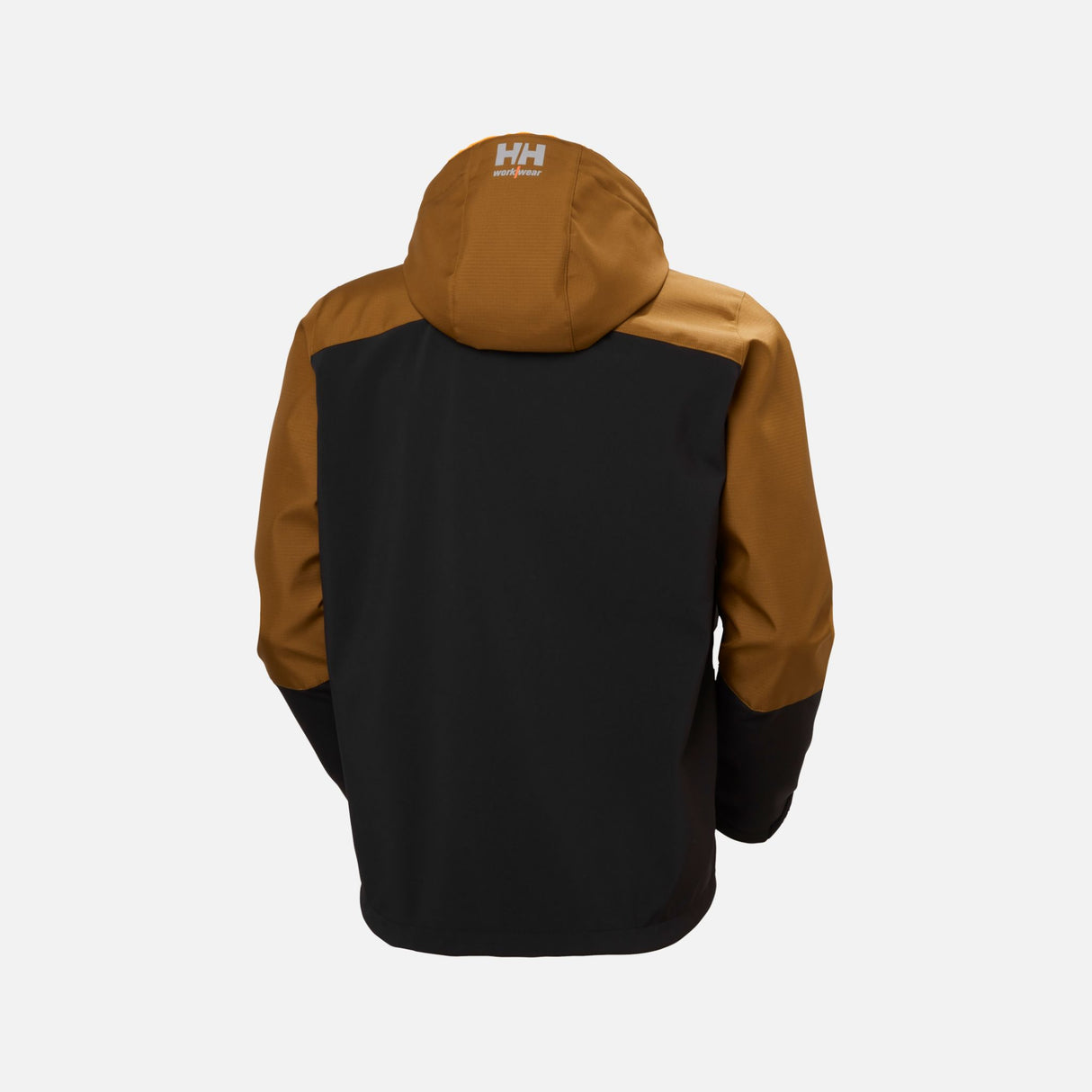 Manteau coquille Helly Hansen en brun, veste résistante aux intempéries et confortable, pour un style pratique et durable.