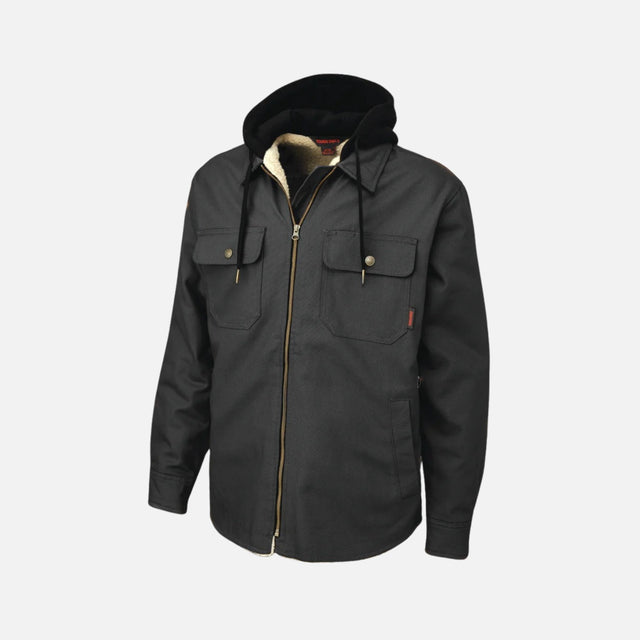 Manteaux-double-Sherpa-ToughDuck-WS03-noir-devant