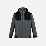 Manteaux-impermeable-unisexe-Biz-ZJ310-gris-devant