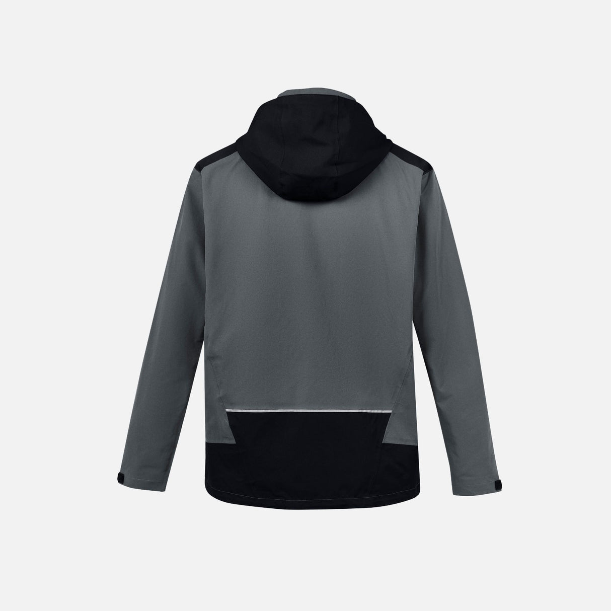 Manteaux-impermeable-unisexe-Biz-ZJ310-gris-derrière