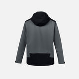 Manteaux-impermeable-unisexe-Biz-ZJ310-gris-derrière