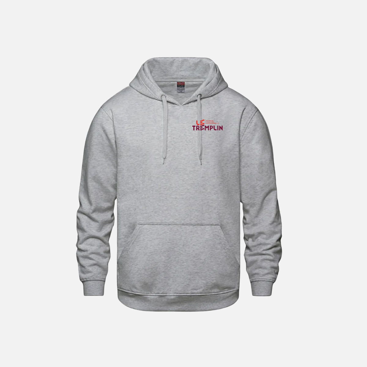 Molleton à capuchon gris Vault de Canada Sportswear, doux et confortable, porté en extérieur.