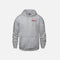 Molleton à capuchon gris Vault de Canada Sportswear, doux et confortable, porté en extérieur.