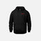 Molleton à capuchon noir Canada Sportswear Vault, doux et confortable, porté en gros plan sur fond neutre.