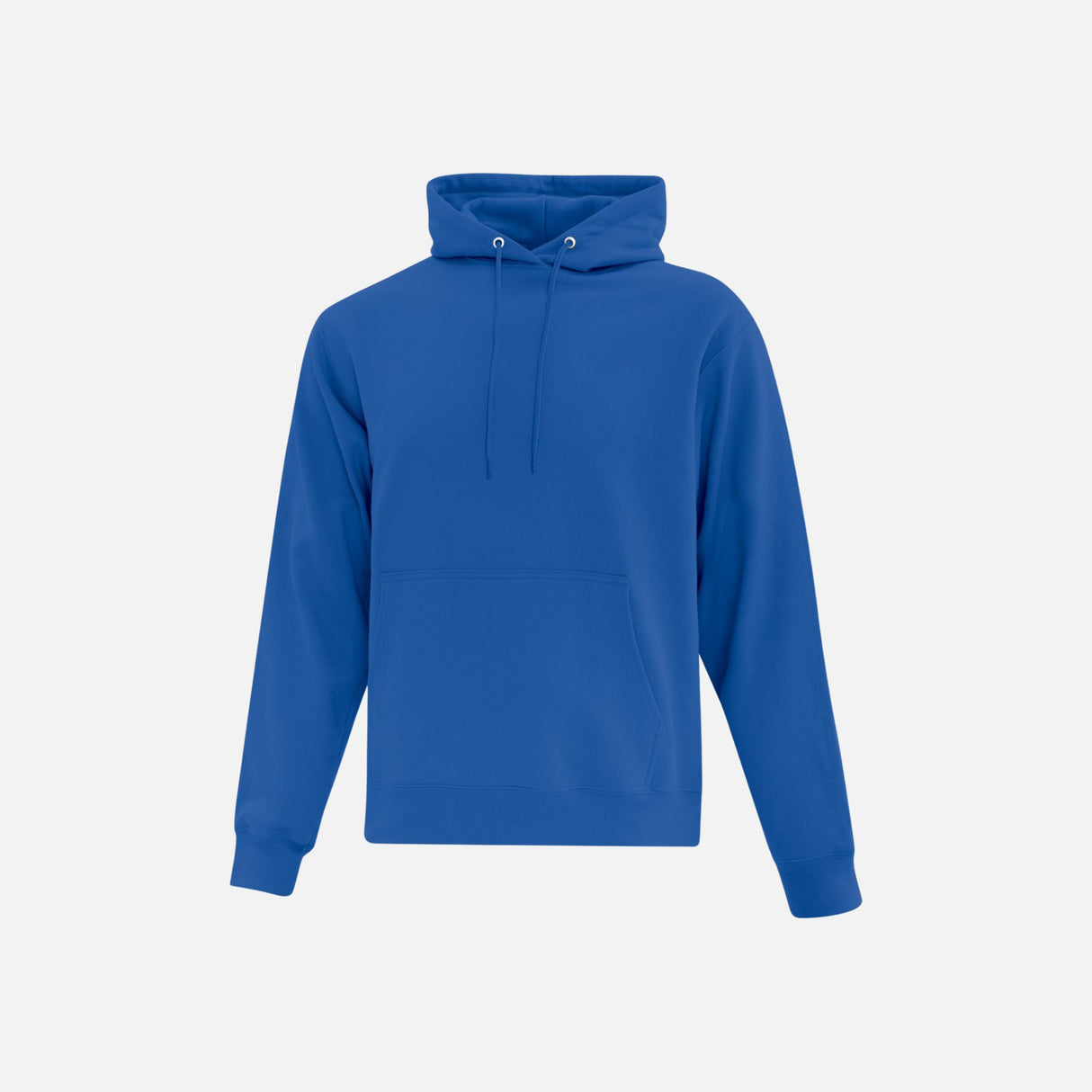 Chandail à capuchon ATC en molleton bleu roi, vêtement à capuche pour homme, confort durable et style décontracté.