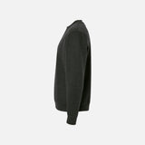 Molleton à col rond mi-léger de la marque Independent Trading Co., couleur charbon, vêtement-chandail pour homme.