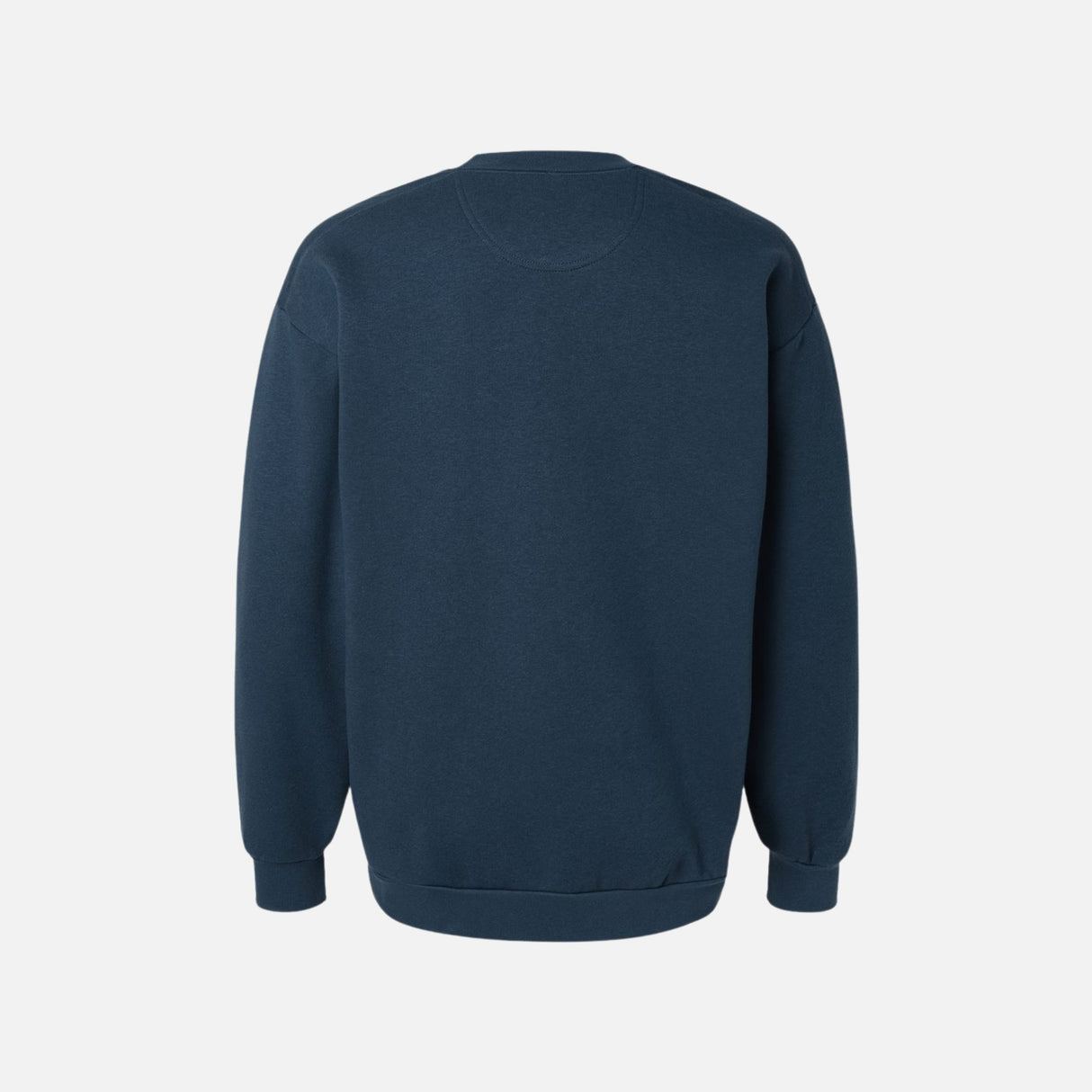 Molleton à col rond unisexe American Apparel RF496 en bleu, vêtement confortable en coton pour homme et femme.